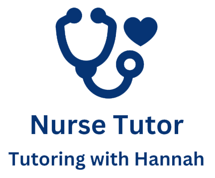 Nurse Tutor Logo - Tutoring with Hannah