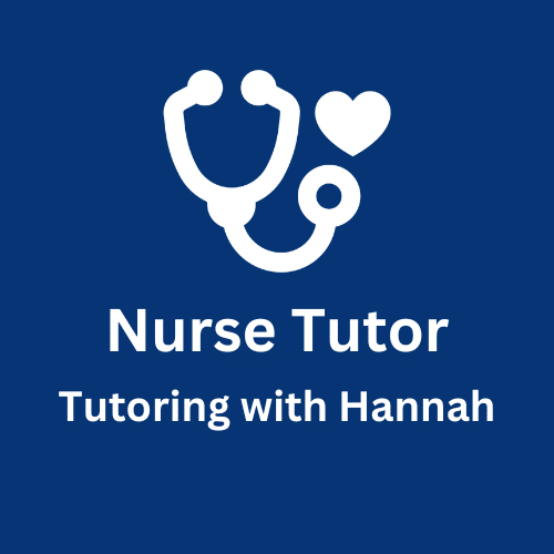Nurse Tutor Logo - Tutoring with Hannah